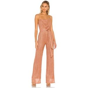 Nookie Revolve Mystery Wide Leg Jumpsuit, size L